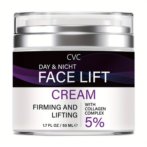 Day & Night Face Lift Cream - White and Purple - Picture 1 of 1